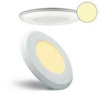 LED Einbaustrahler COB, weiß, 15W, 45°, rund, neutralweiß, dimmbar