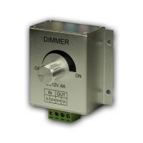 LED Dimmer, 1 Kanal, 12-24V DC 8A
